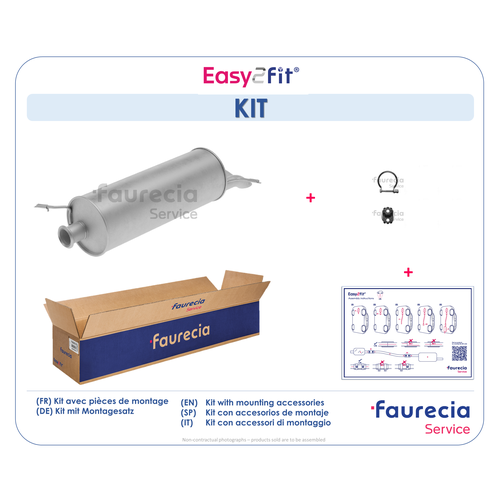 FAURECIA NACHSCHALLDAEMPFER FS15236 - ATU
