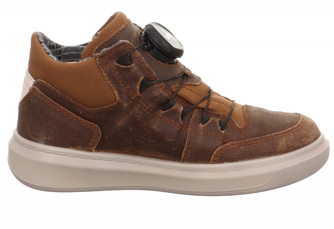 COSMO - Braun Sneaker high mit BOA® Drehverschluss