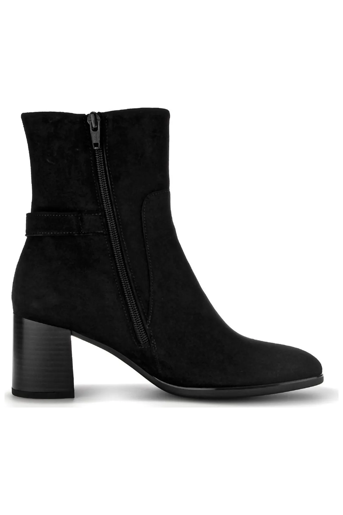 GABOR  Stiefelette - Schwarz - Flacher Absatz