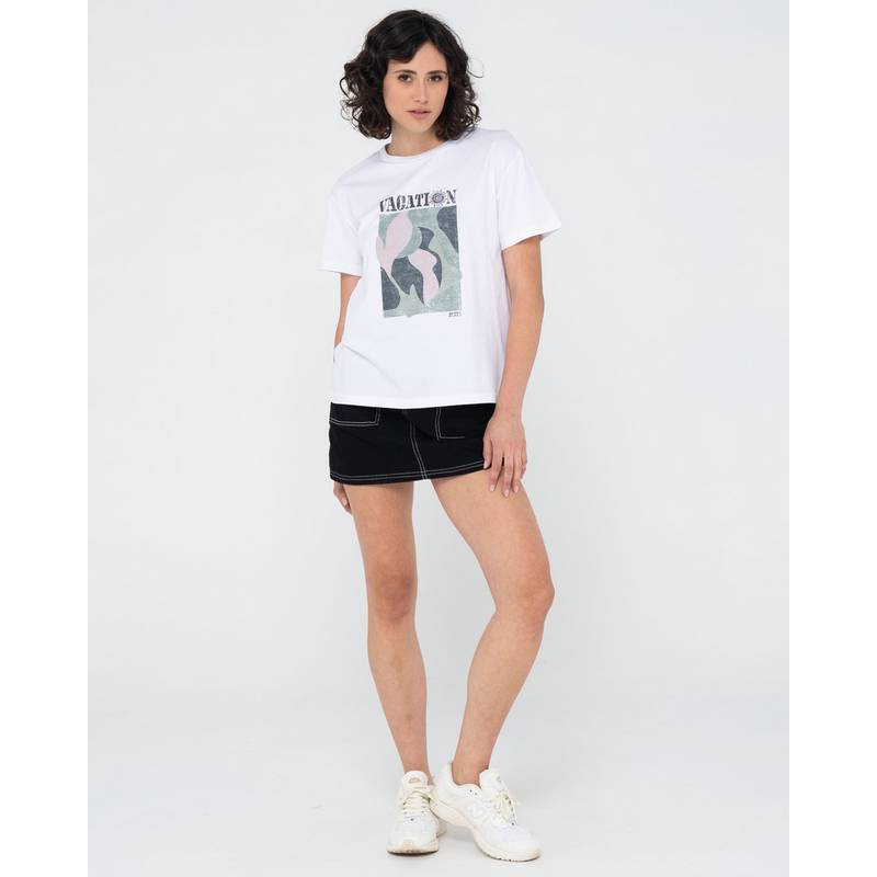 RUSTY VACATION RELAXED FIT TEE T-Shirt Damen