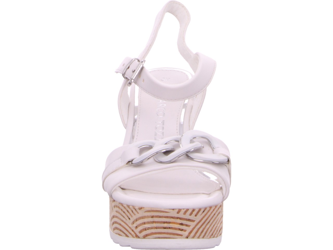 MARCO TOZZI Klassische Sandalen weiss