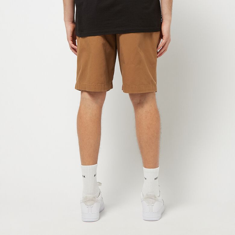 NIKE Life Pleated Chino Short ale brown/white
