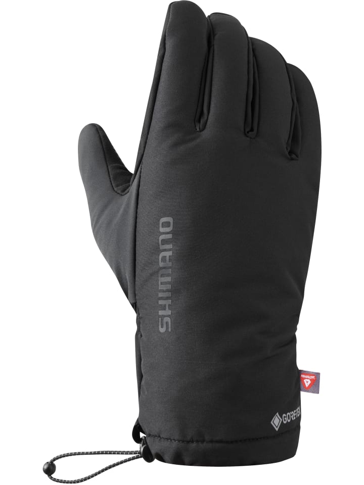SHIMANO Fahrrad-Handschuhe GORE-TEX GRIP Primaloft Gloves in schwarz günstig kaufen