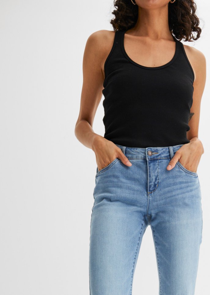 Stretch-Jeans, Straight