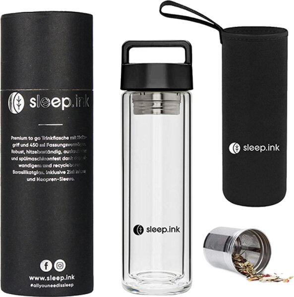 sleep.ink Teeflasche 2GO (450 ml) Nahrungsergänzungsmittel
