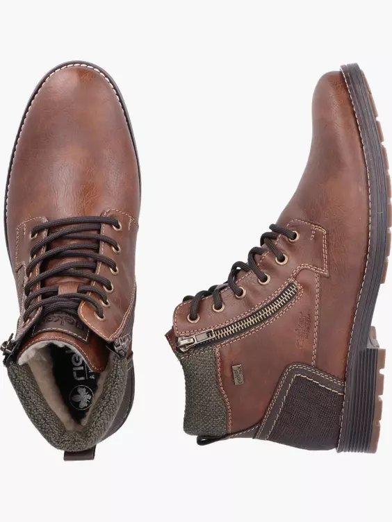 Rieker Herren Schnürstiefel