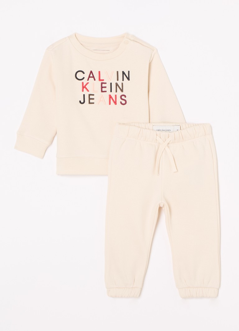 Trening Calvin Klein din două piese cu logo brodat.