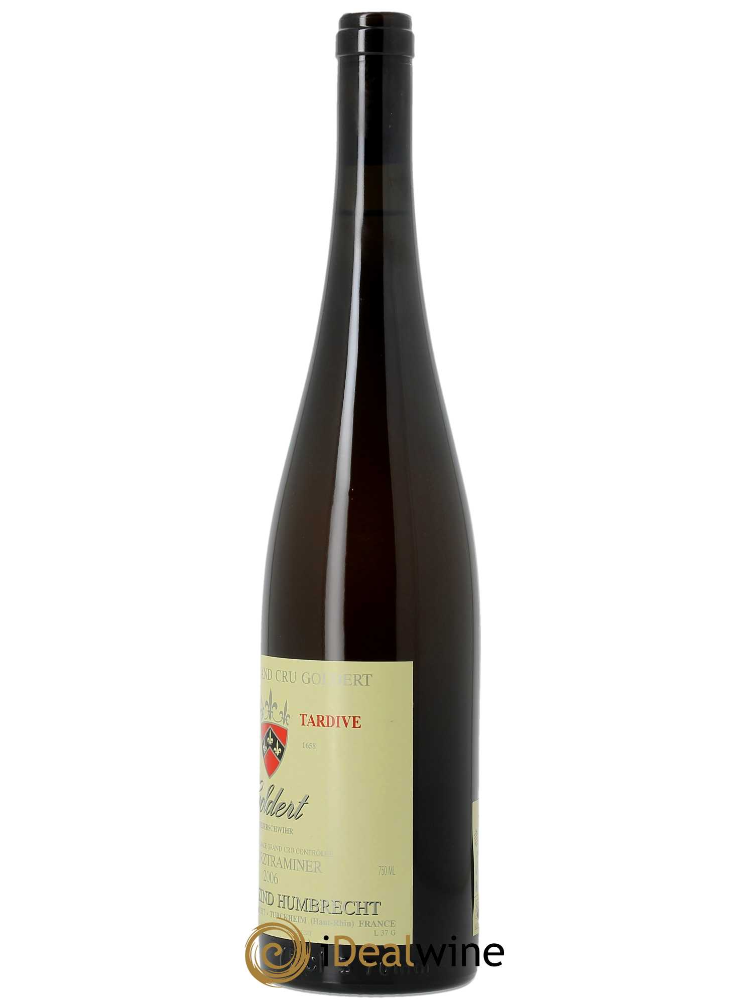 Gewurztraminer Goldert Grand Cru Vendanges Tardives Zind-Humbrecht (Domaine)  2006 - Lot de 1 Bouteille