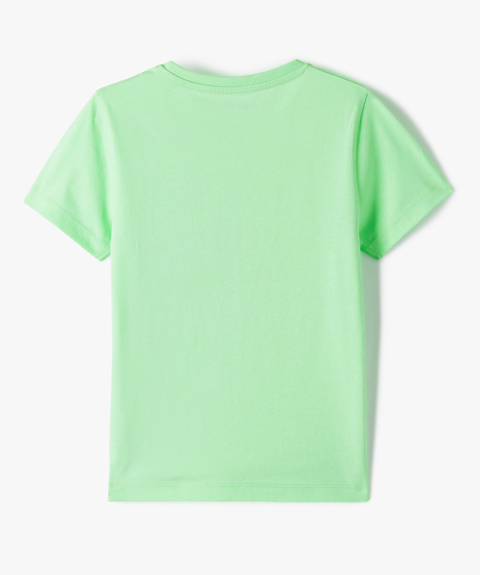Tee-shirt Garçon à manches courtes avec motifs vert | GEMO