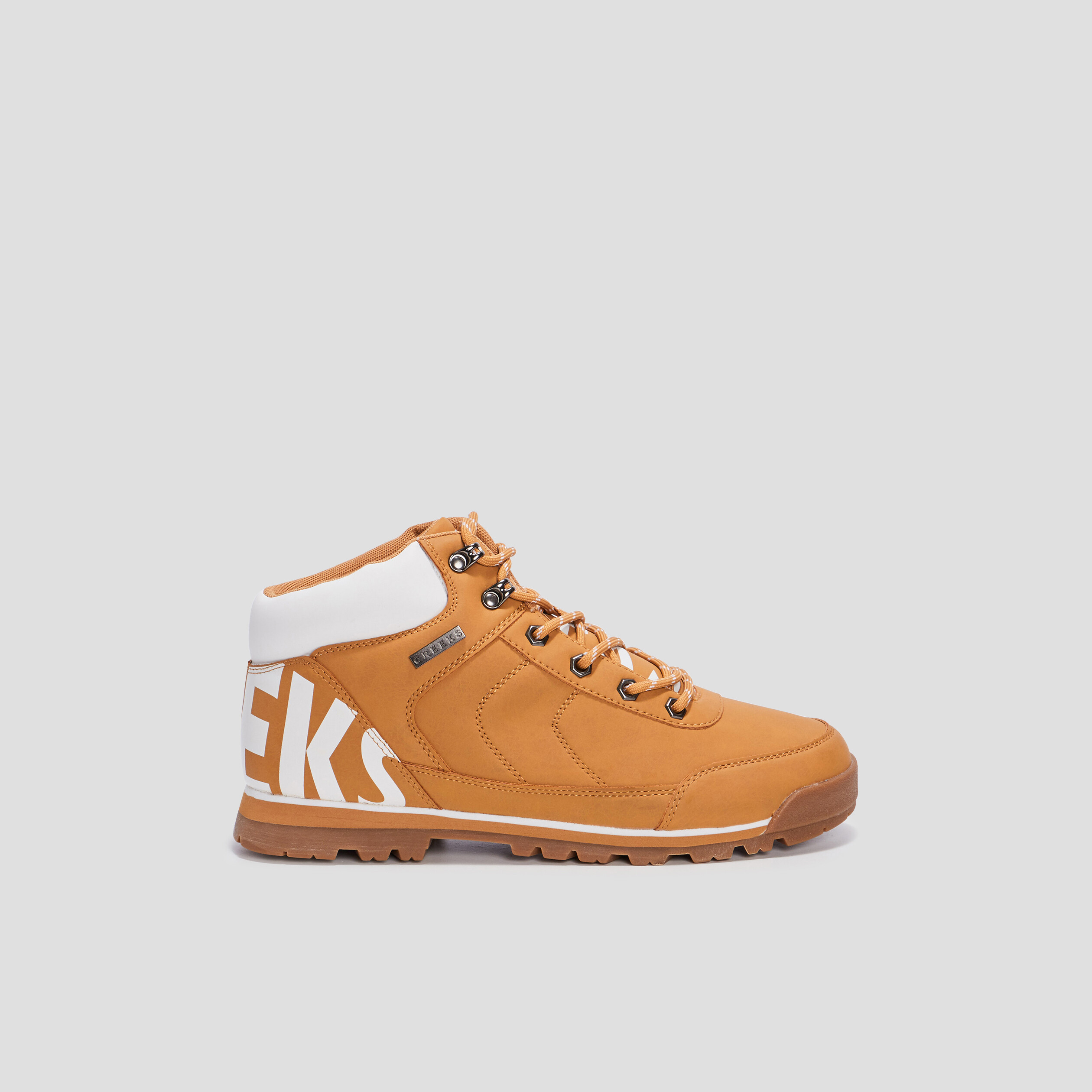 Bottines plates Creeks jaune homme | La Halle