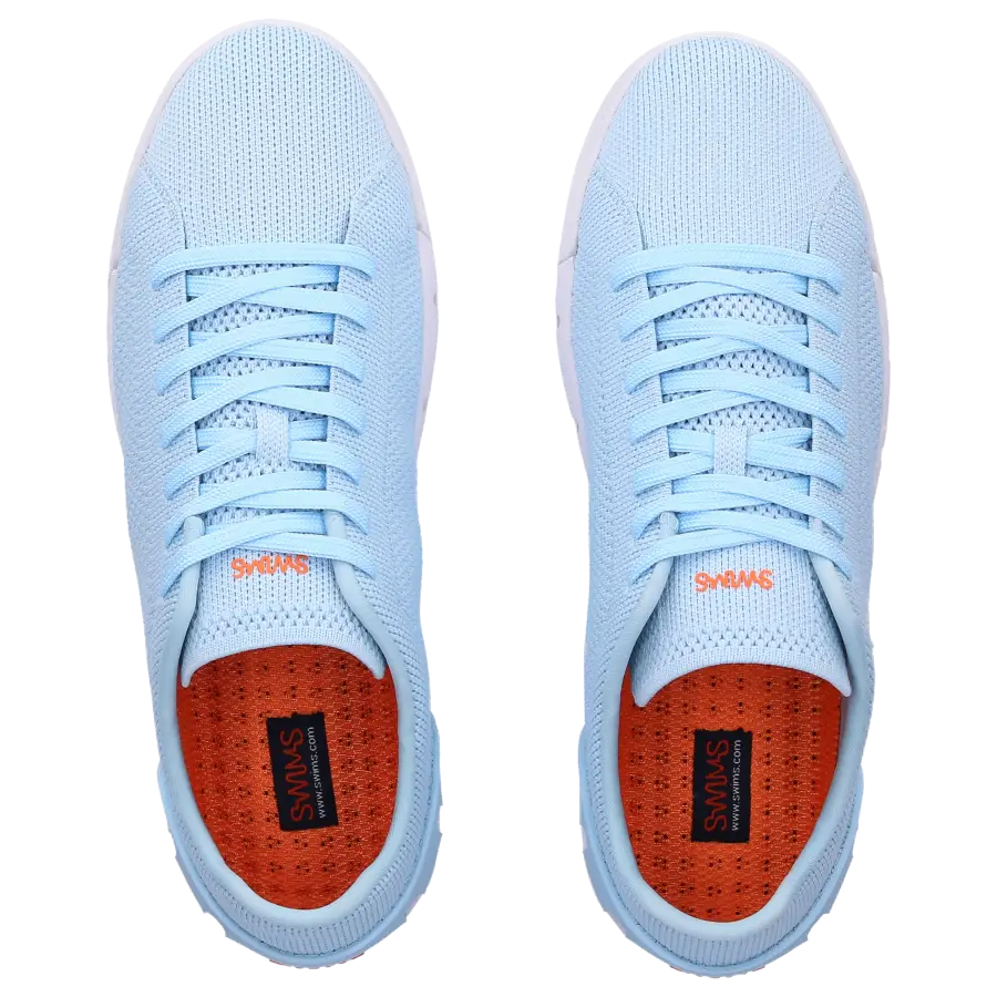 Swims - Sneaker low BREEZE TENNIS KNIT Baumwolle - blau