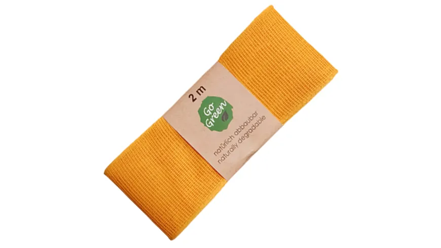 TRUBA GoGreen Baumwollband orange 2 m