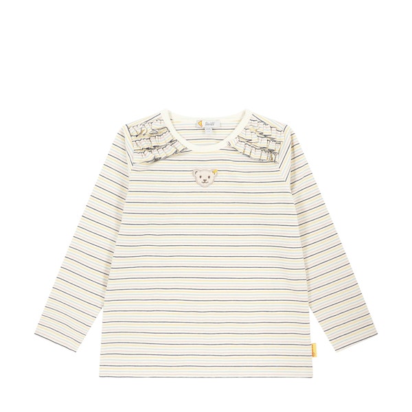 T-Shirt langarm, beige für Mädchen