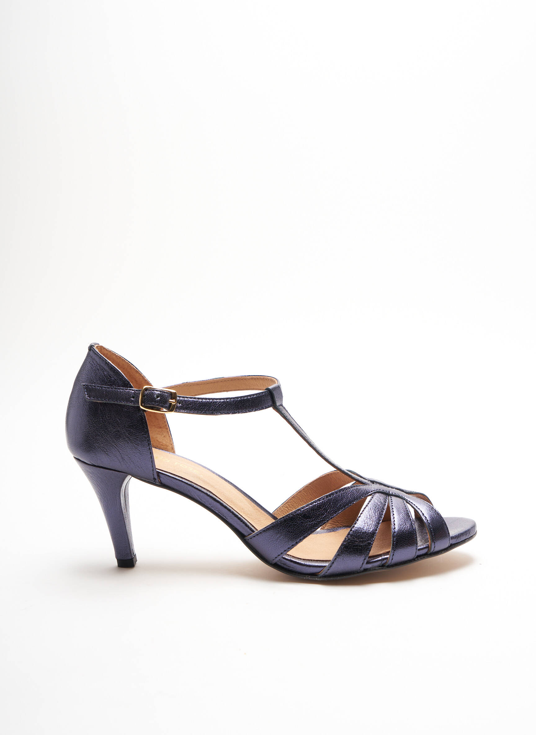 Georgia Rose Sandales Nu Pieds Femme couleur bleu