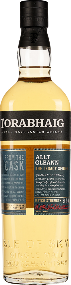Torabhaig Scotch Whisky Single Malt The Legacy Series Allt Gleann Batch Strength 0,7 Liter im Geschenkkarton