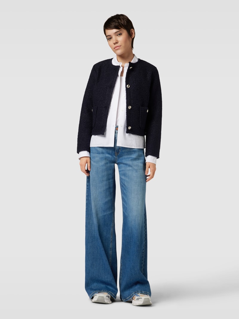 Flared Jeans im 5-Pocket-Design Modell 'PALAZZO' in blau