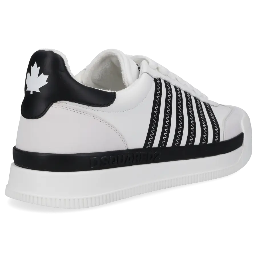 Dsquared2 - Sneaker low NEW JERSEY Kalbsleder - weiß