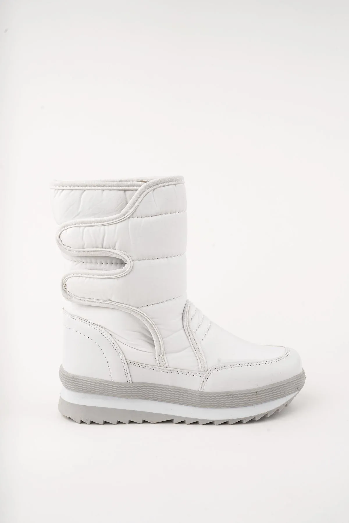 MUGGO  Bunny Garantiert Kinder-Regen- und Schneestiefel mit Pelz und Klettverschluss