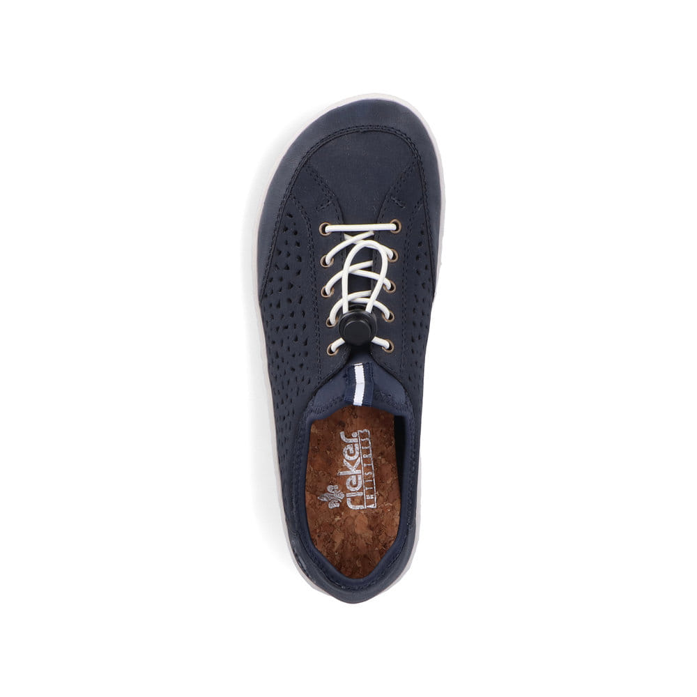 Rieker Damen Slipper marineblau