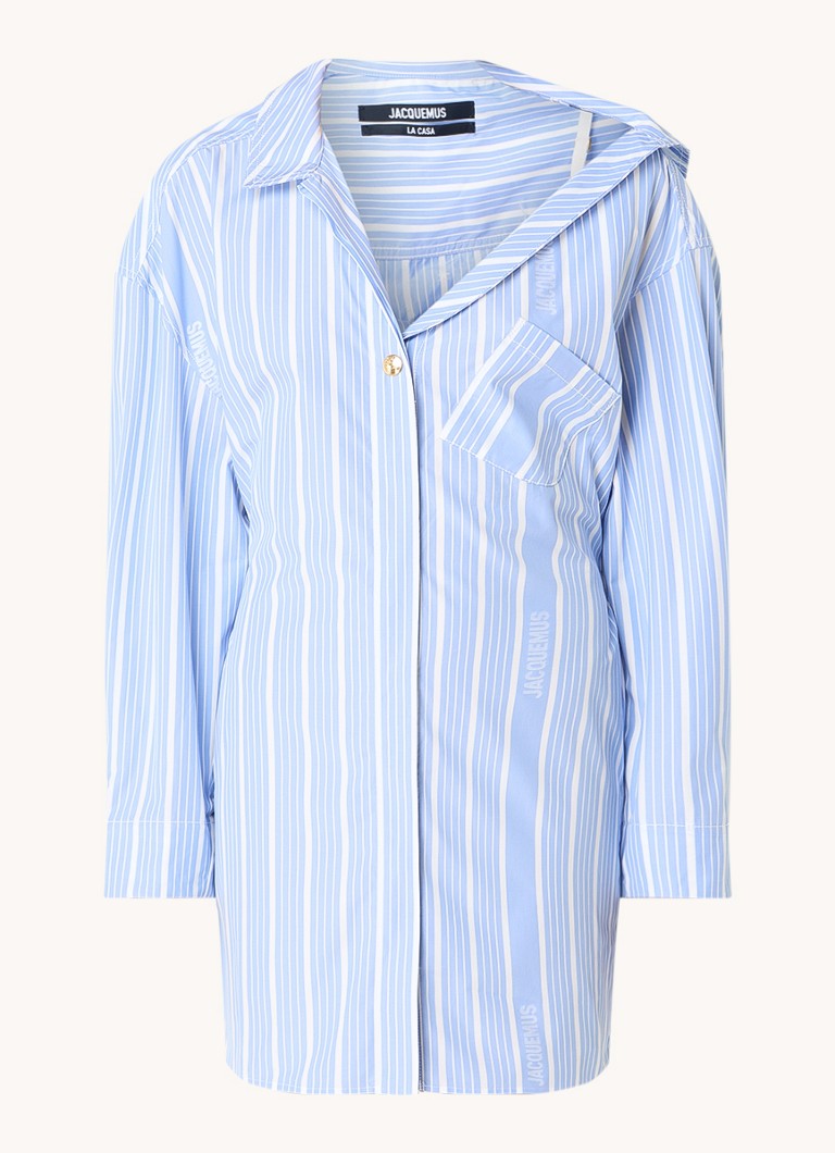 Jacquemus Mini bluza-haljina s asimetričnim ovratnikom