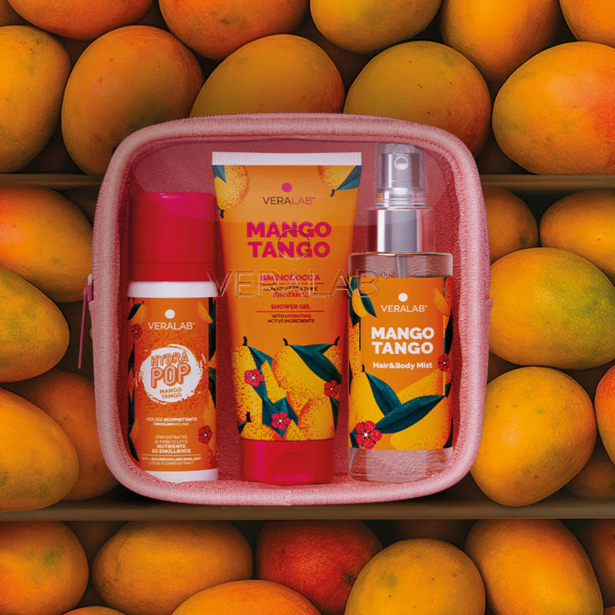 Mango Tango Body Kit – Reise-Set – Geschenkset für Gesicht und Körper