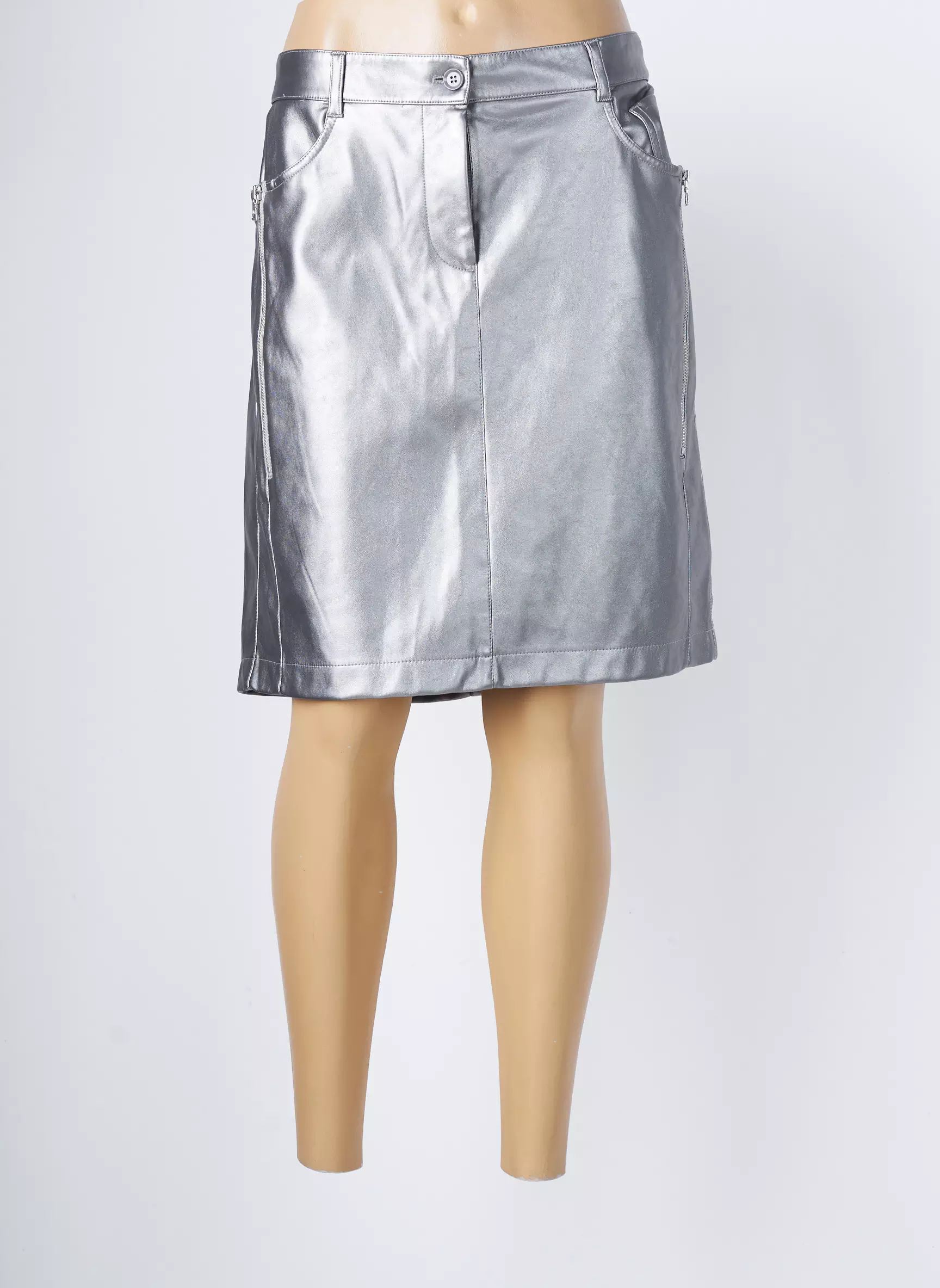Marc Aurel Jupes Mi Longues Femme couleur gris