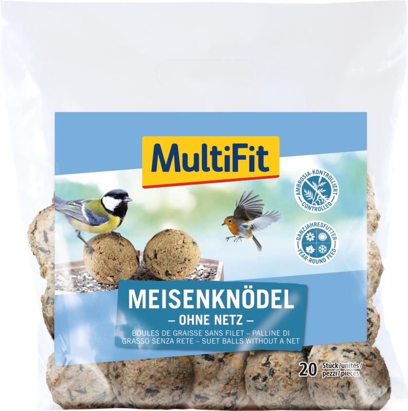 MultiFit Meisenknödel MultiFit Meisenknödel ohne Netz 20 Stück