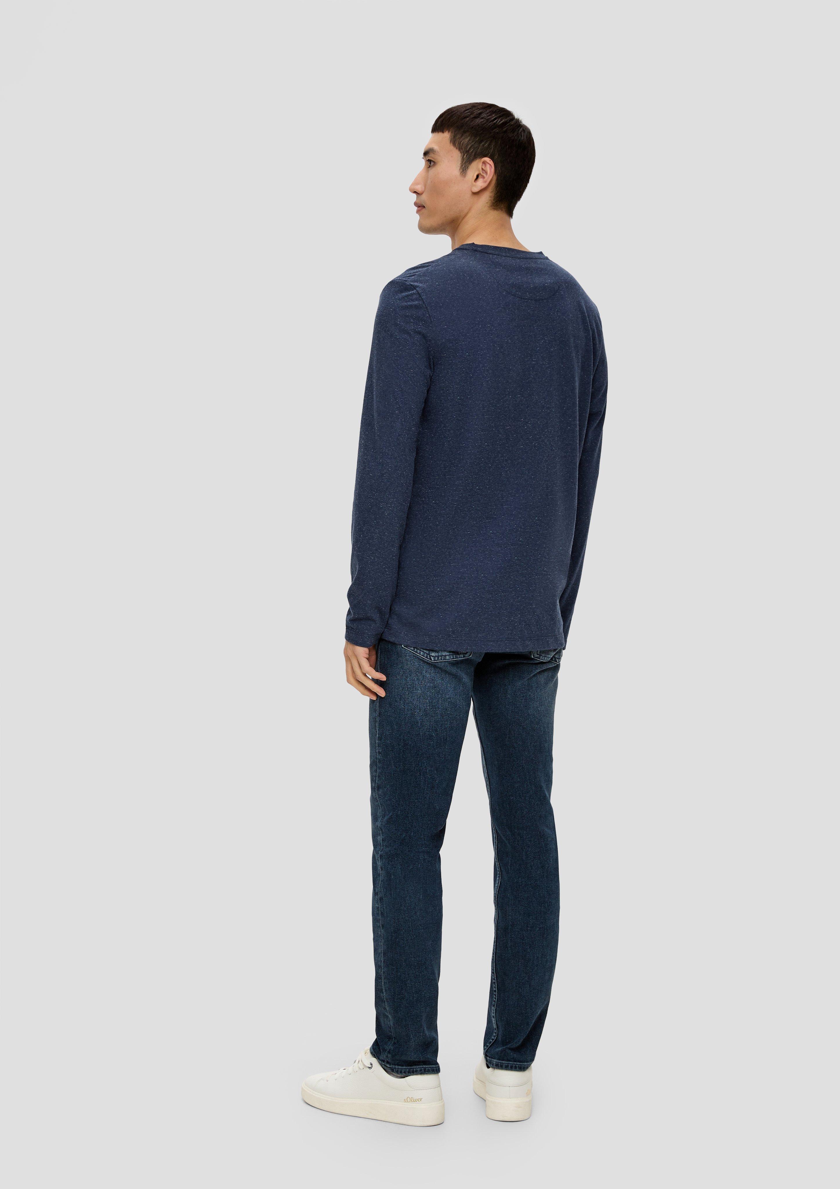 Meliertes Langarmshirt  2138647-59W2