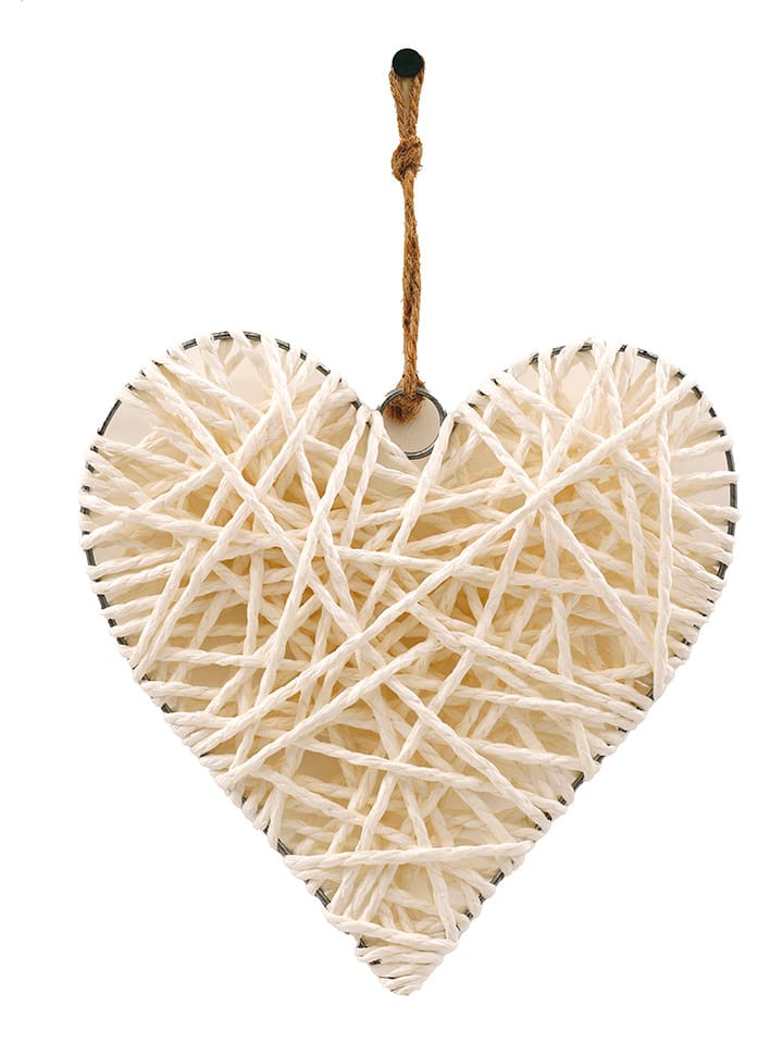 SiL Interiors 2er-Set: Dekohänger in Hellgrau/ Creme - (L)25 cm günstig kaufen onesize