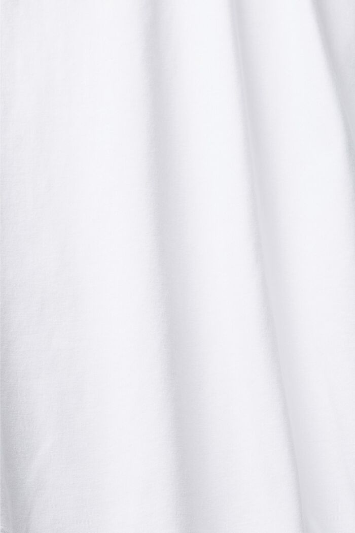 Jersey-Longsleeve mit Print auf der Brust