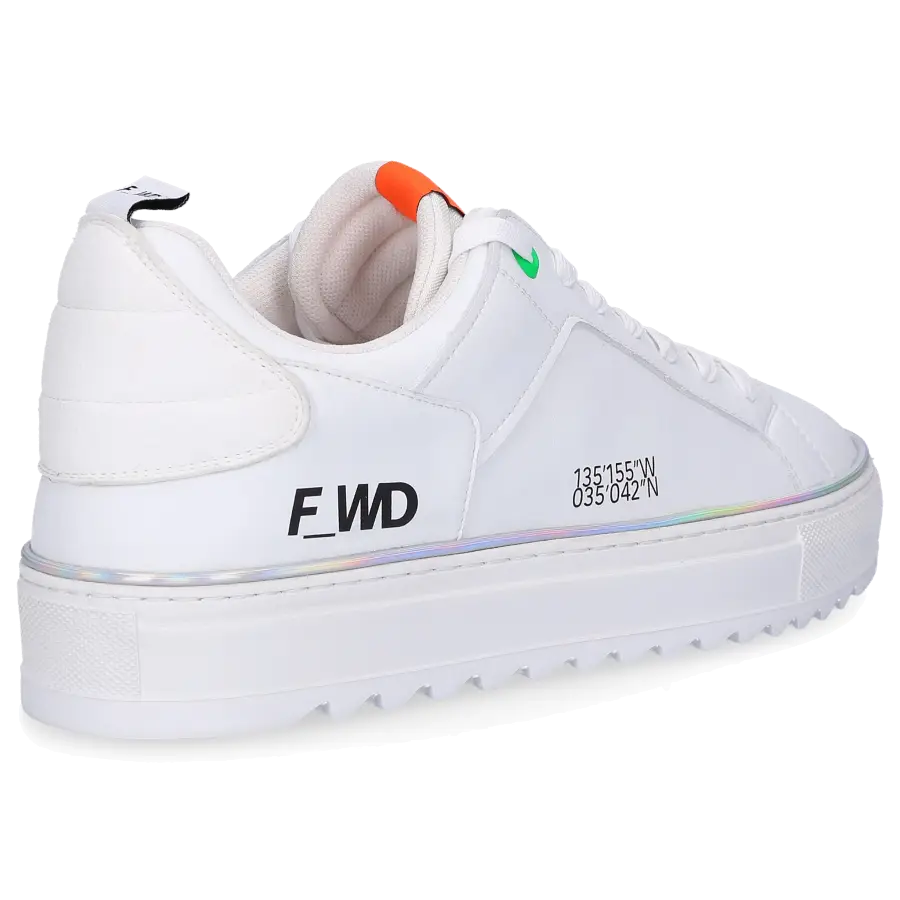 F_WD - Sneaker low XP1_SHEM X Eco Econappa Logo weiß - weiß
