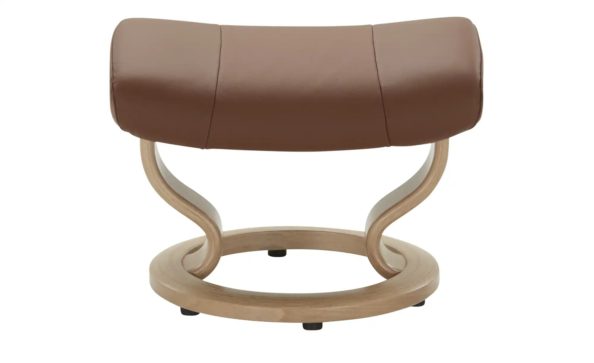 Stressless Relaxsessel mit Hocker aus Echtleder Garda M