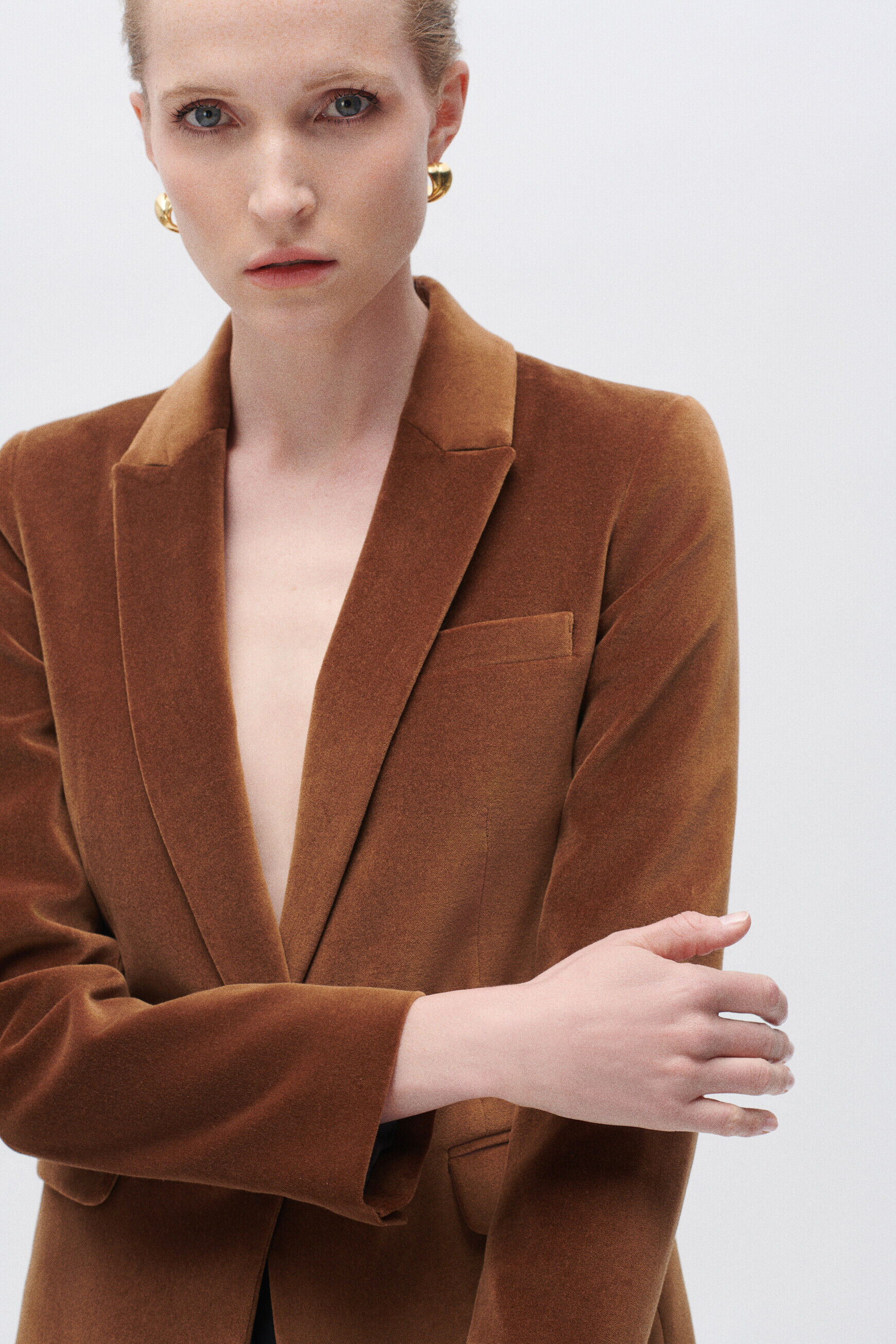 blazer aurora taupe femme
