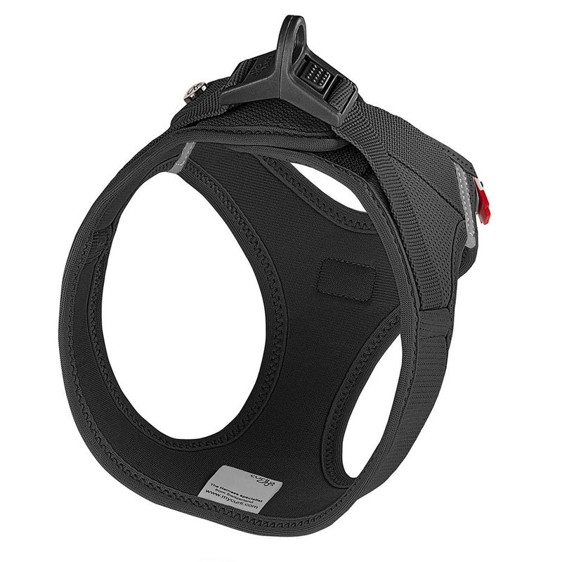 Curli Vest Geschirr Clasp Air-Mesh - schwarz