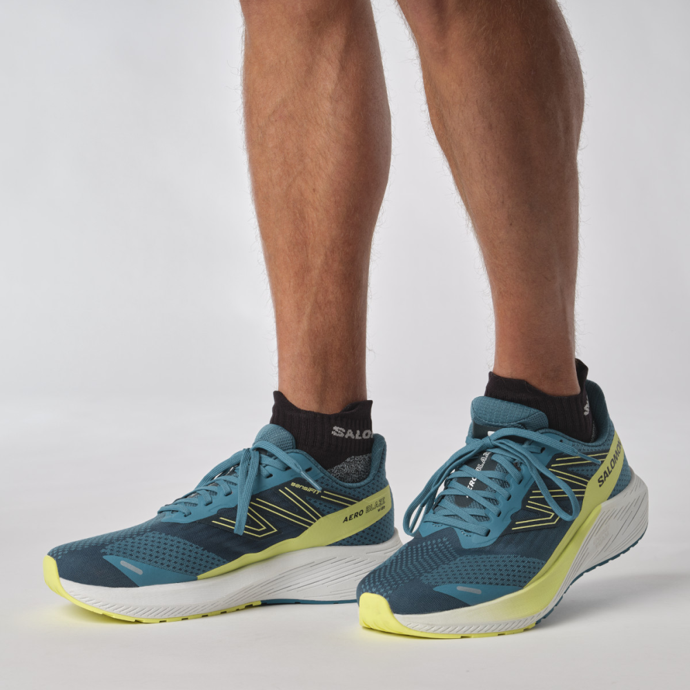 Salomon AERO BLAZE WIDE L47211300 / blau