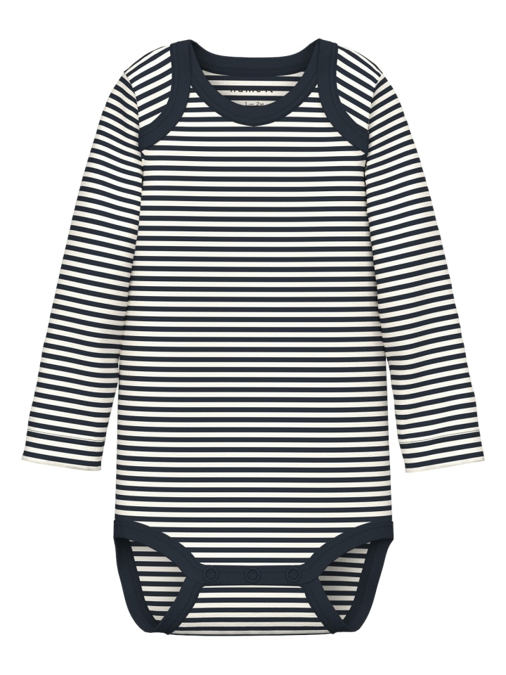 name it Body langarm 3er Pack NBNBODY 3P LS in dark sapphire günstig kaufen