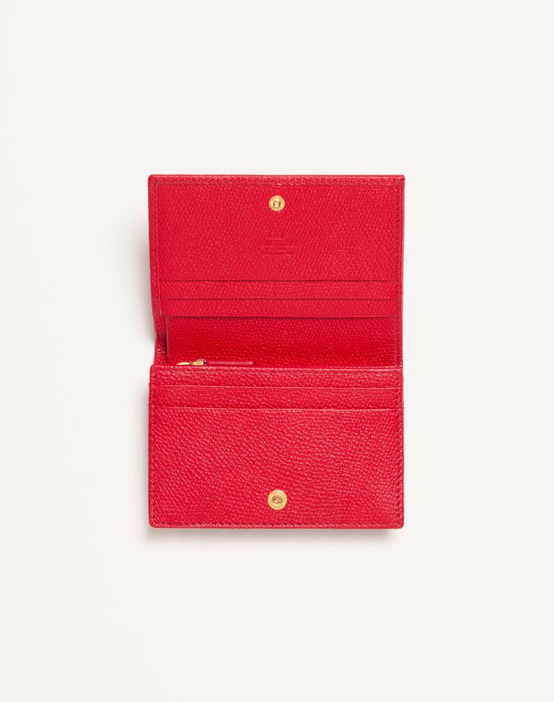 VLogo Signature Wallet i kornet kalveskind