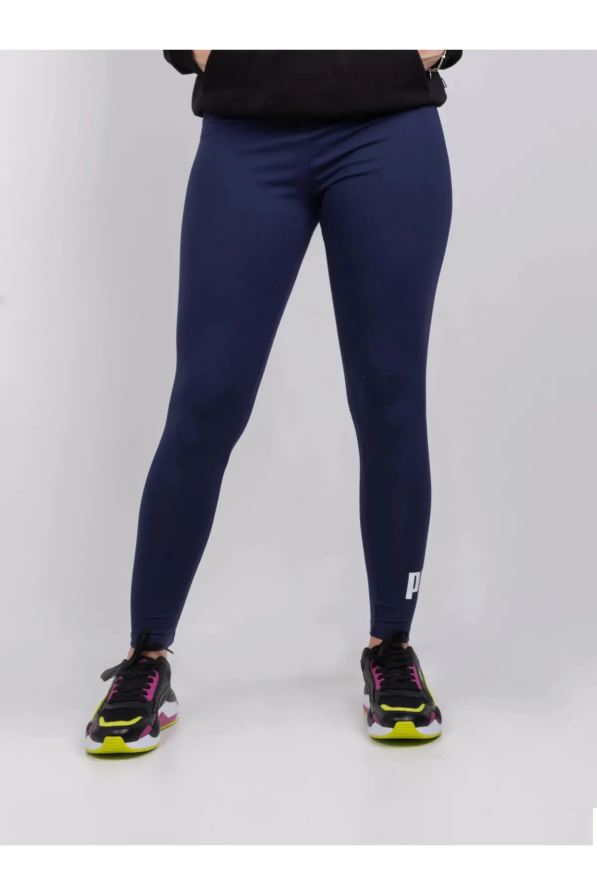 Puma  Sport-Leggings - Blau - Mittlerer Bund
