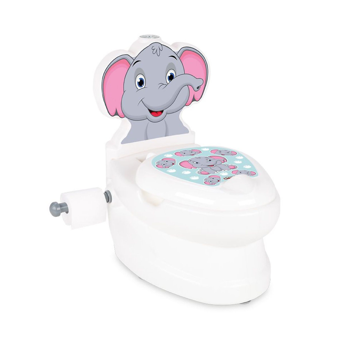 Töpfchen Elefant 07566 Musik Licht Toilettenpapierhalter Töpfchen