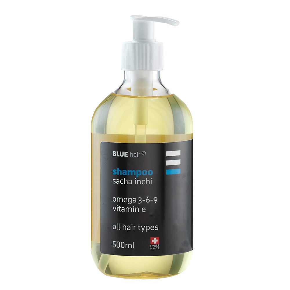 Blue Hair Shampoo Sacha Inchi 500 ml