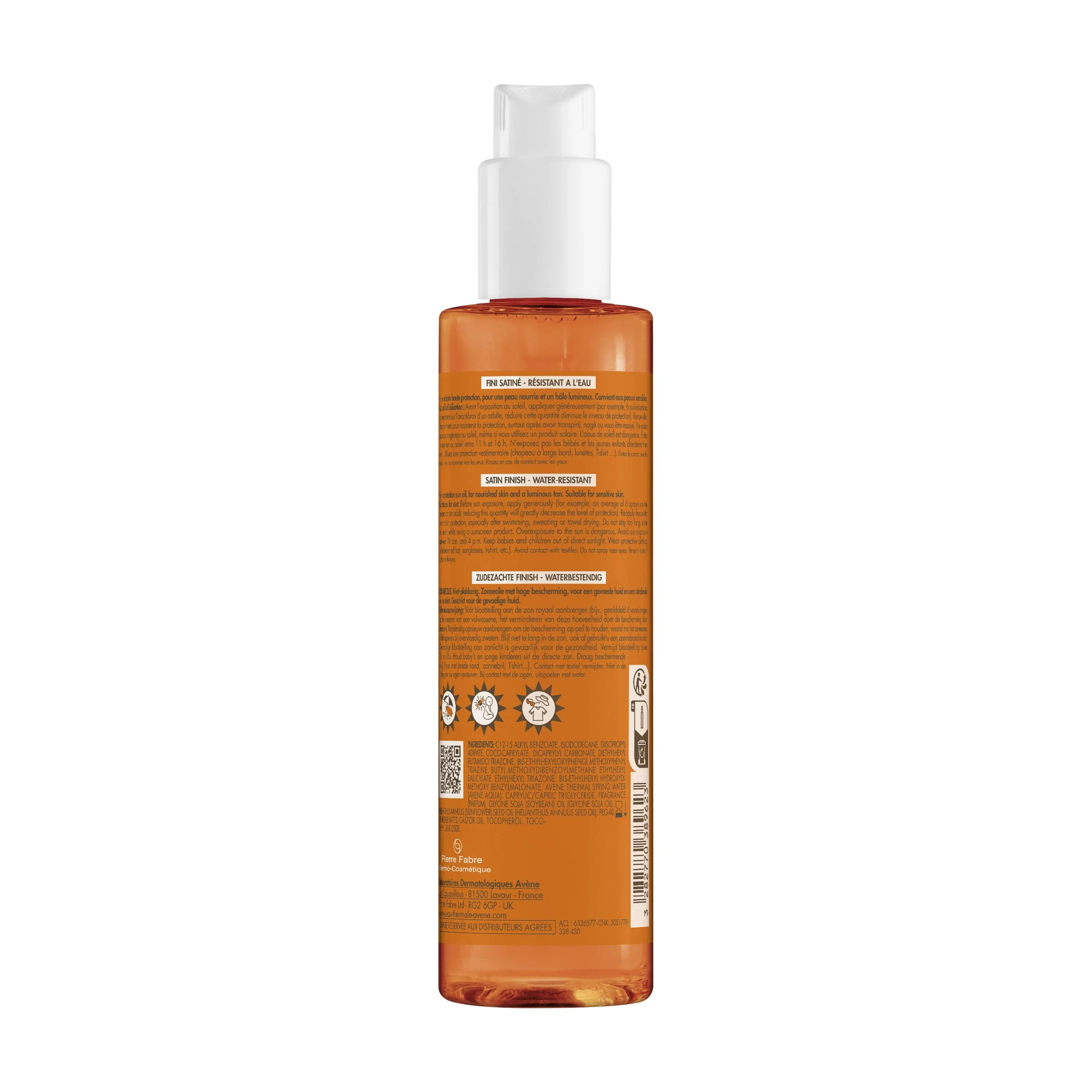 Aceite solar corporal SPF30 - Aceite solar corporal de alta protección.