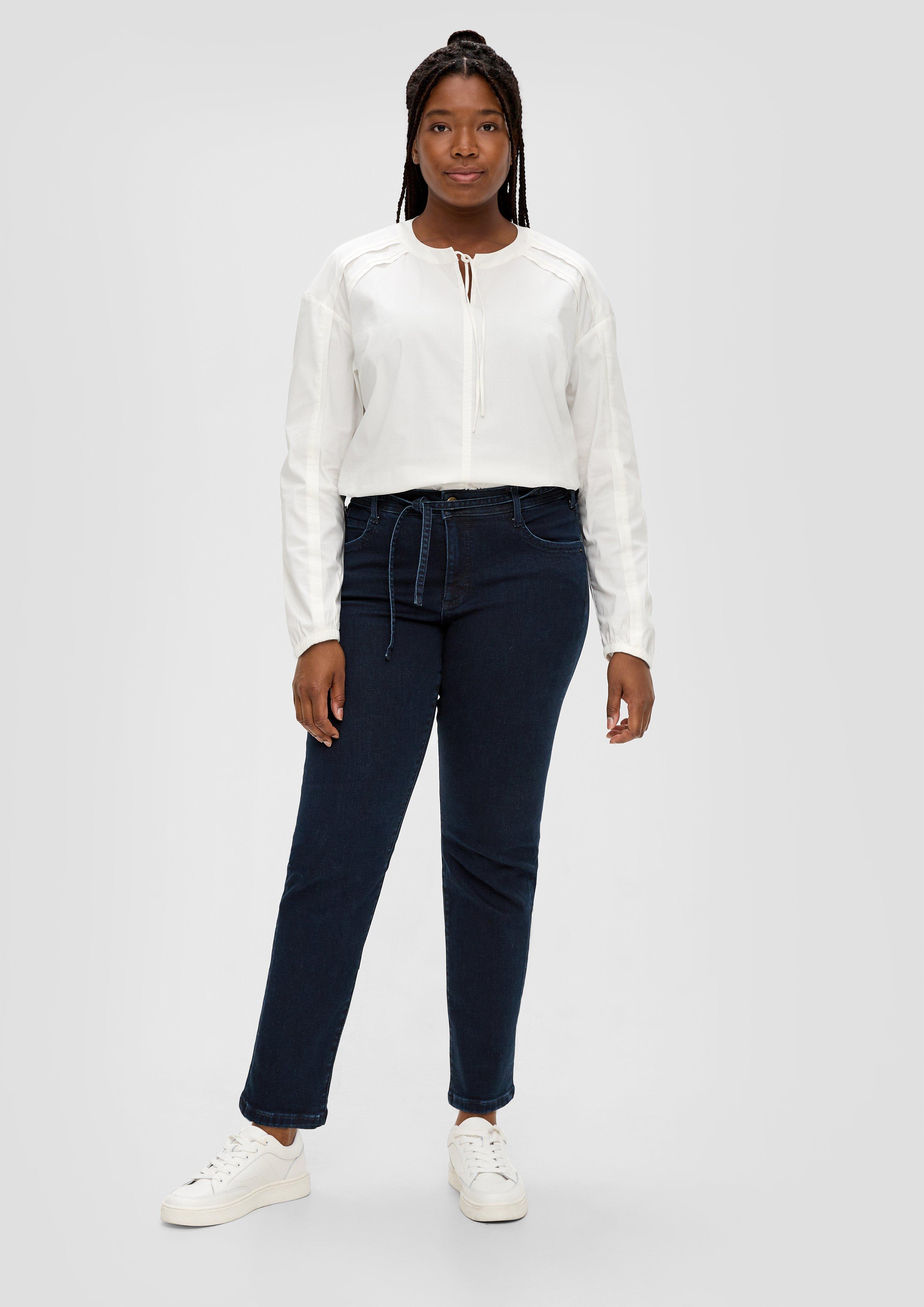 Jeans Slim / Mid Rise / Bindegürtel  2137044-59Z8