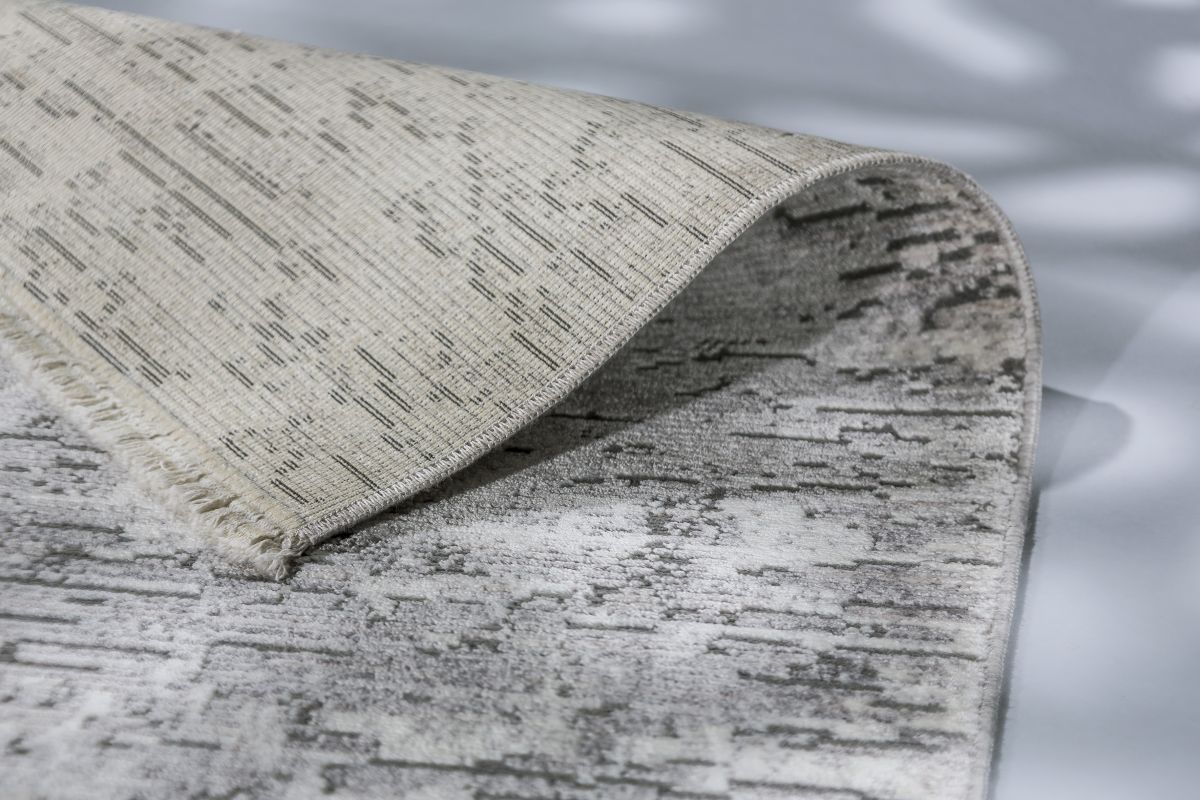 Joop! Webteppich Faded Cornflower Silber 170 x 240 cm