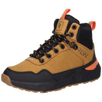 Run Lifewear Schnür Boots in gelb