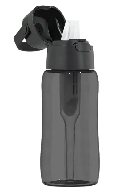 Dafi Solid Fitmania Black 0.5l - Μπουκάλι με φίλτρο