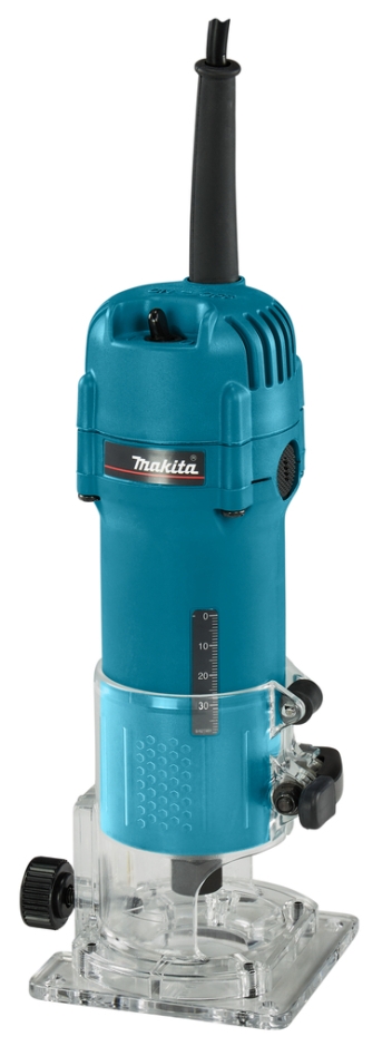 Makita 3707F Nejvýkonnější okrajová fréza s vestavěným xenonovým osvětlením