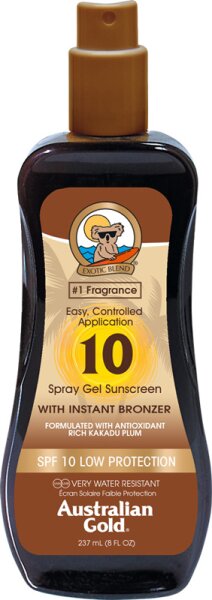 Australian Gold Sunscreen Bronzer Spray Gel Sonnengel