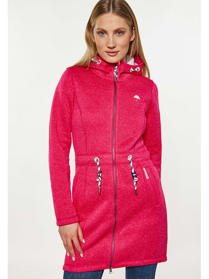 Schmuddelwedda Strickfleecemantel in Pink günstig kaufen