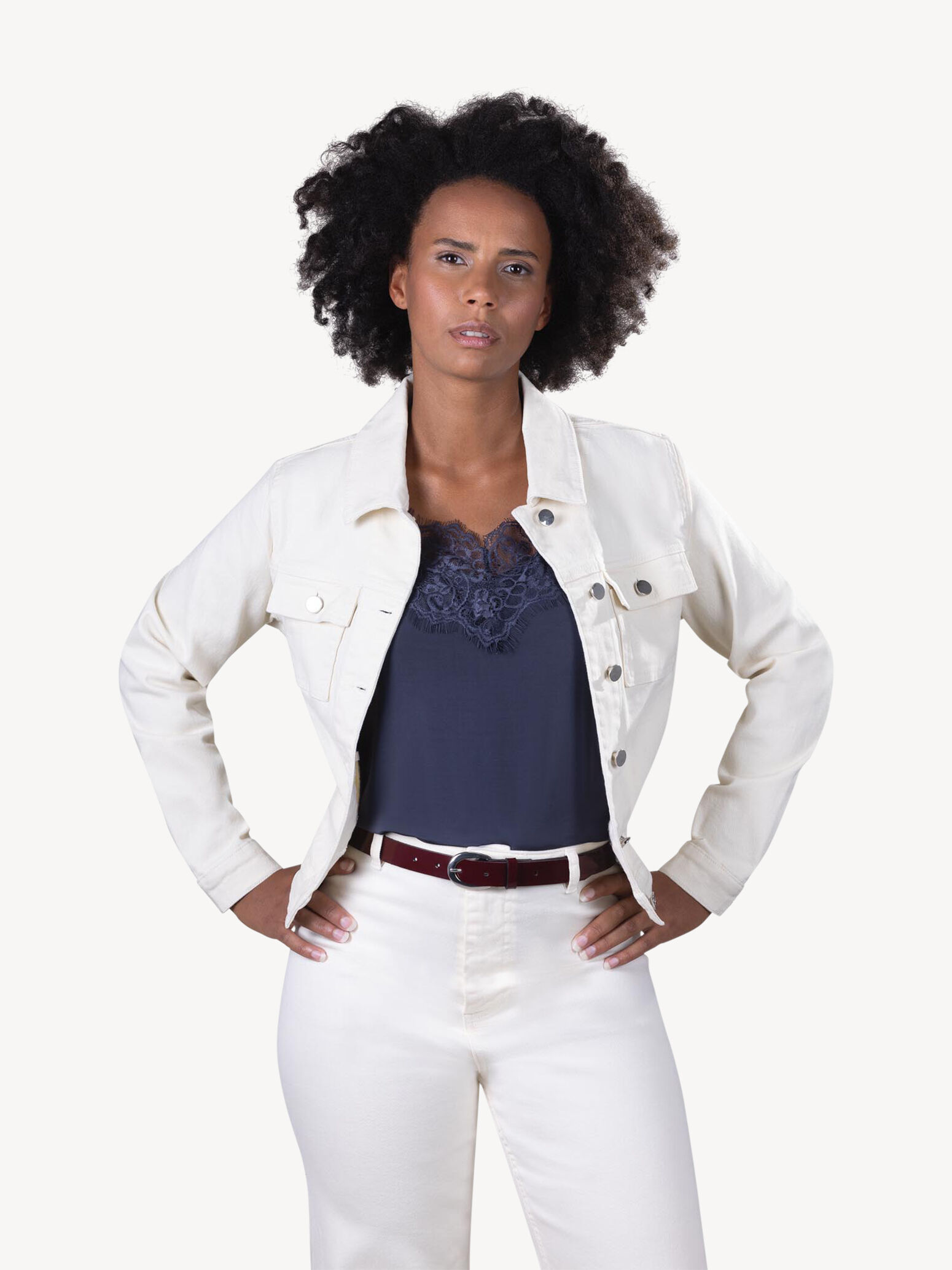 Ceinture en cuir - rouge