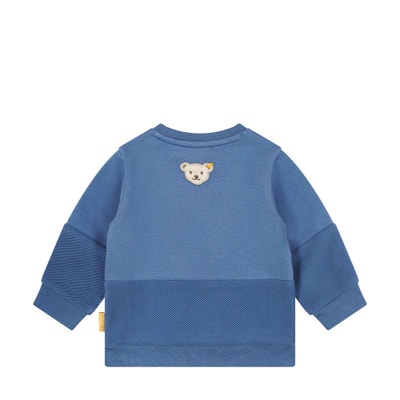 Sweatshirt, mittelblau für Jungs